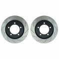 Load image into Gallery viewer, stoptech 5 lug drilled bbk rotors