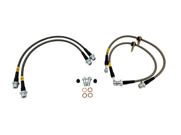 2005-2015 Toyota X-Runner & Tacoma 2x4 Stoptech Front & Rear Stainless Brake Lines