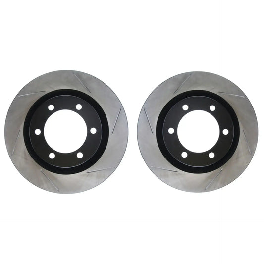TR341.4TA Stoptech Rear Disc Conversion 4 Piston Big Brake Kit & Optional Parking Brake – Fits 2005-2023 Toyota Tacoma with 17"+ Wheels