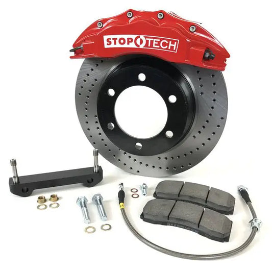 TR323.6TU Stoptech 6 Piston Front Big Brake Kit – Fits 16"+ Wheels