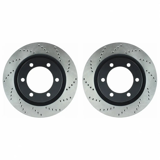 Stoptech Rear Replacement Rotors for TR341.4 4 Piston Big Brake Kit (108mm Hub)