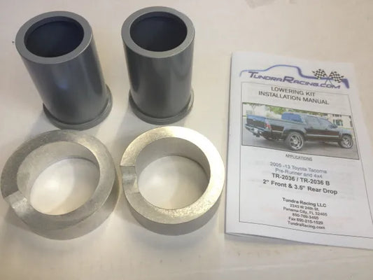 TR.2036 Front & Rear Lowering Kit - Toyota Tacoma (2005-2015)