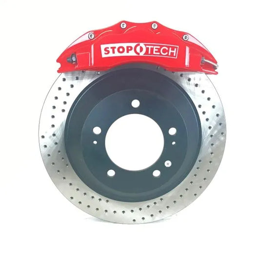 TR380.R6.TU Stoptech 380mm 6 Piston Rear Big Brake Kit - Fits 20"+ Wheels