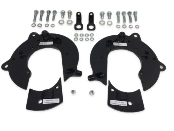 TR.341.4.TU Stoptech 341 4 Piston Rear Disc Conversion Big Brake Kit & Optional Parking Brake - Toyota Tundra (2000-2006) with 17"+ Wheels