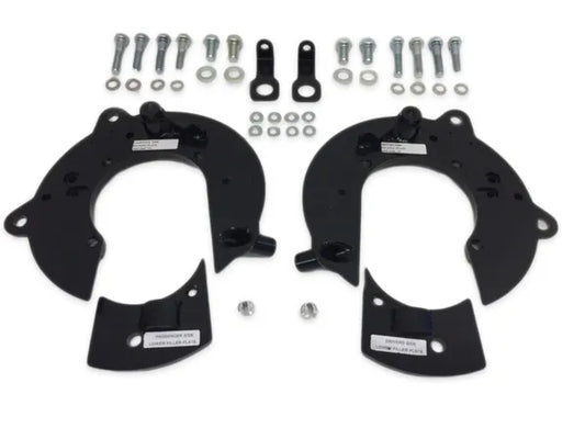 TR.341.4.TU Stoptech 341 4 Piston Rear Disc Conversion Big Brake Kit & Optional Parking Brake - Toyota Tundra (2000-2006) with 17"+ Wheels