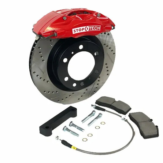 Stoptech TR341 4 Piston Rear Big Brake Kit - Fits 17"+ Wheels (108mm Hub)