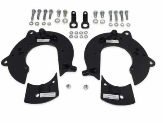 Stoptech TR341 4 Piston Rear Disc Conversion Big Brake Kit & Optional Parking Brake - Toyota Tacoma (2005-2023) 17"+ Wheels