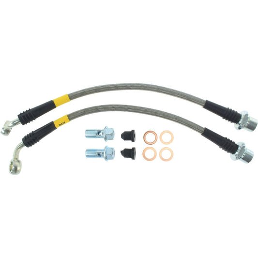 Stoptech Stainless Rear Replacement Brake Lines for OEM Calipers