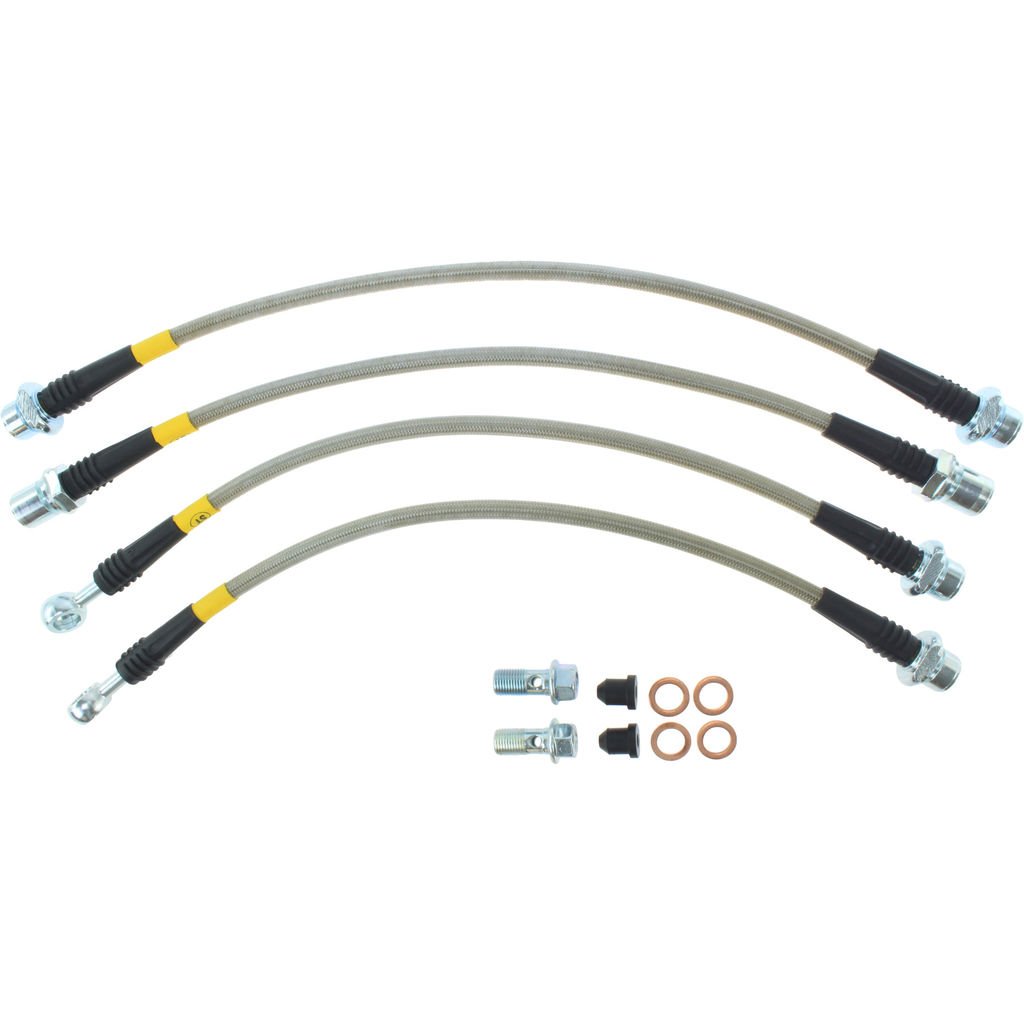 Stoptech Front & Rear Stainless Replacement Brake Lines - Toyota Tundra (2007-2021)