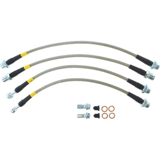 Stoptech Front & Rear Stainless Replacement Brake Lines - Toyota Tundra (2007-2021)