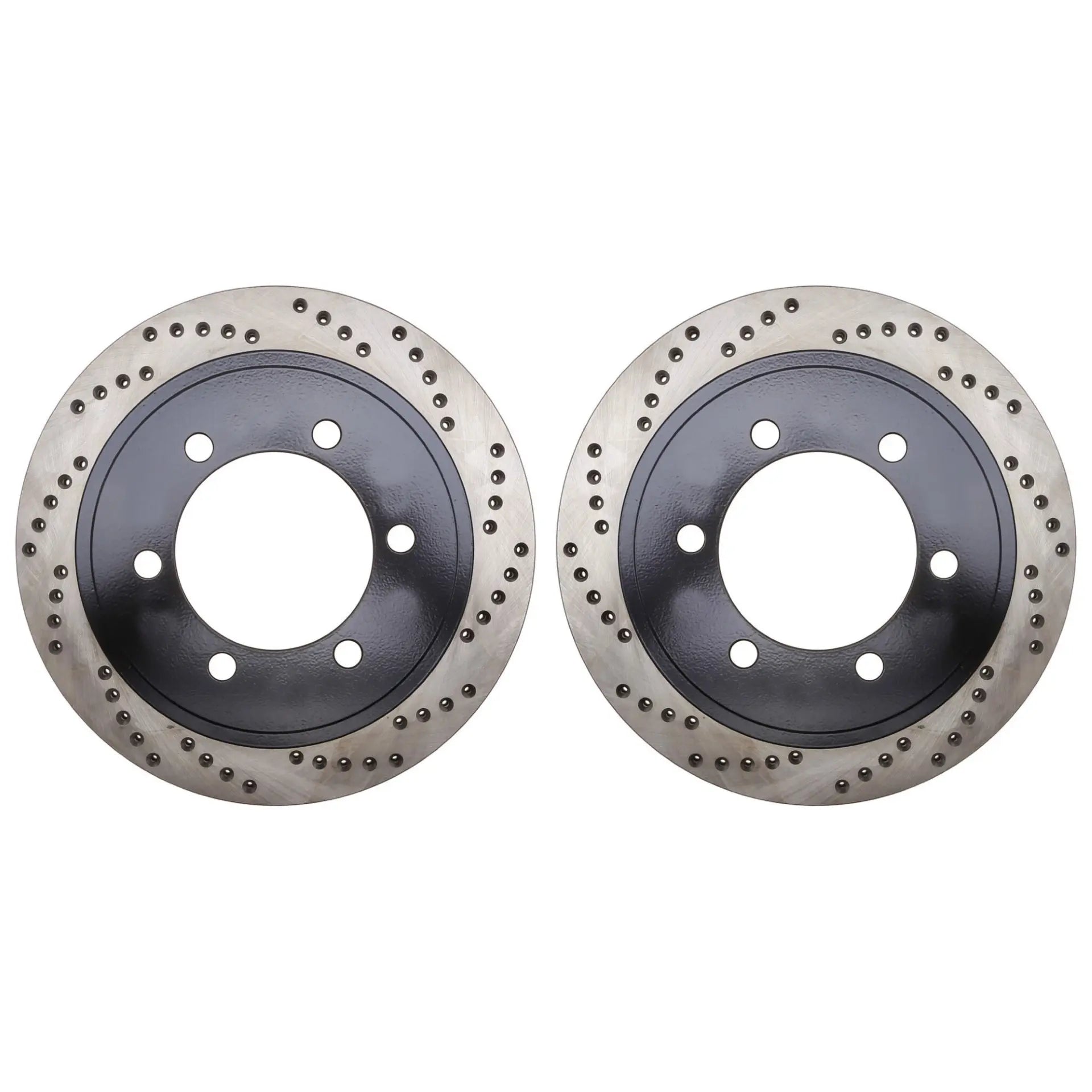 Stoptech OEM Size Rear Replacement Brake Rotors & Optional Pads – 108mm Hub