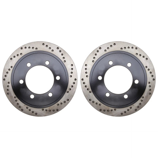 StopTech OEM Size Rear Replacement Brake Rotors & Optional Pads – 106mm Hub